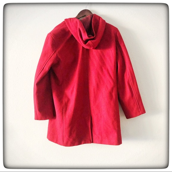 Cherokee Women’s Light Coat Wool Blend - Picture 4 of 5